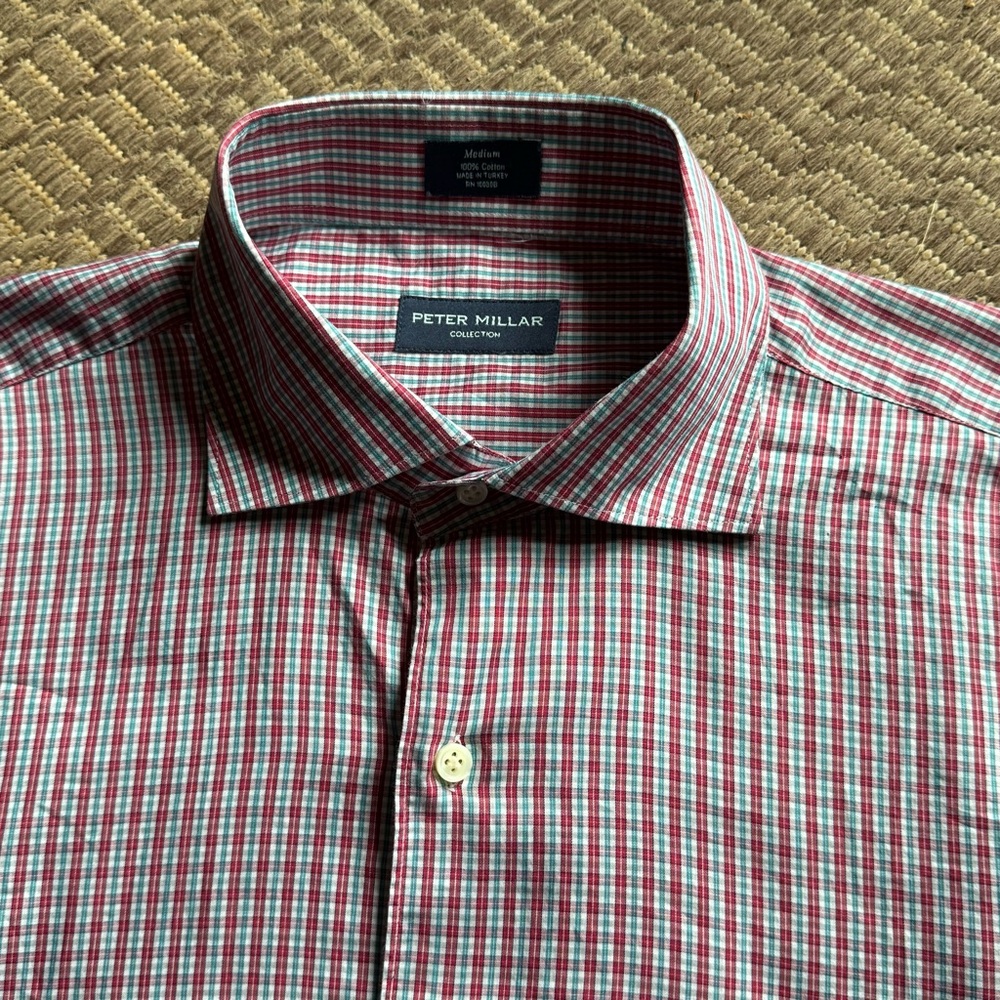 EUC Peter Millar Collection Men's Dress Shirt - Medium